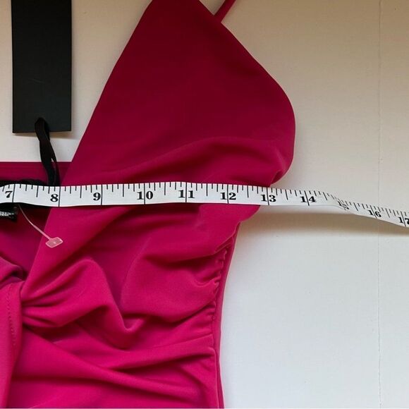 H:ours Darcy Dress in Pink Size X-Small NWT - Picture 6 of 7